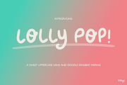 Lolly Pop - A Sweet Doodle Font Duo, a Handwritten Font by Mix Fonts (Thumbnail 1 of 5)