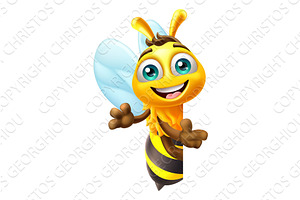 Honey Bumble Bee Cartoon Bumblebee, an Animal Illustration by Christos Georghiou