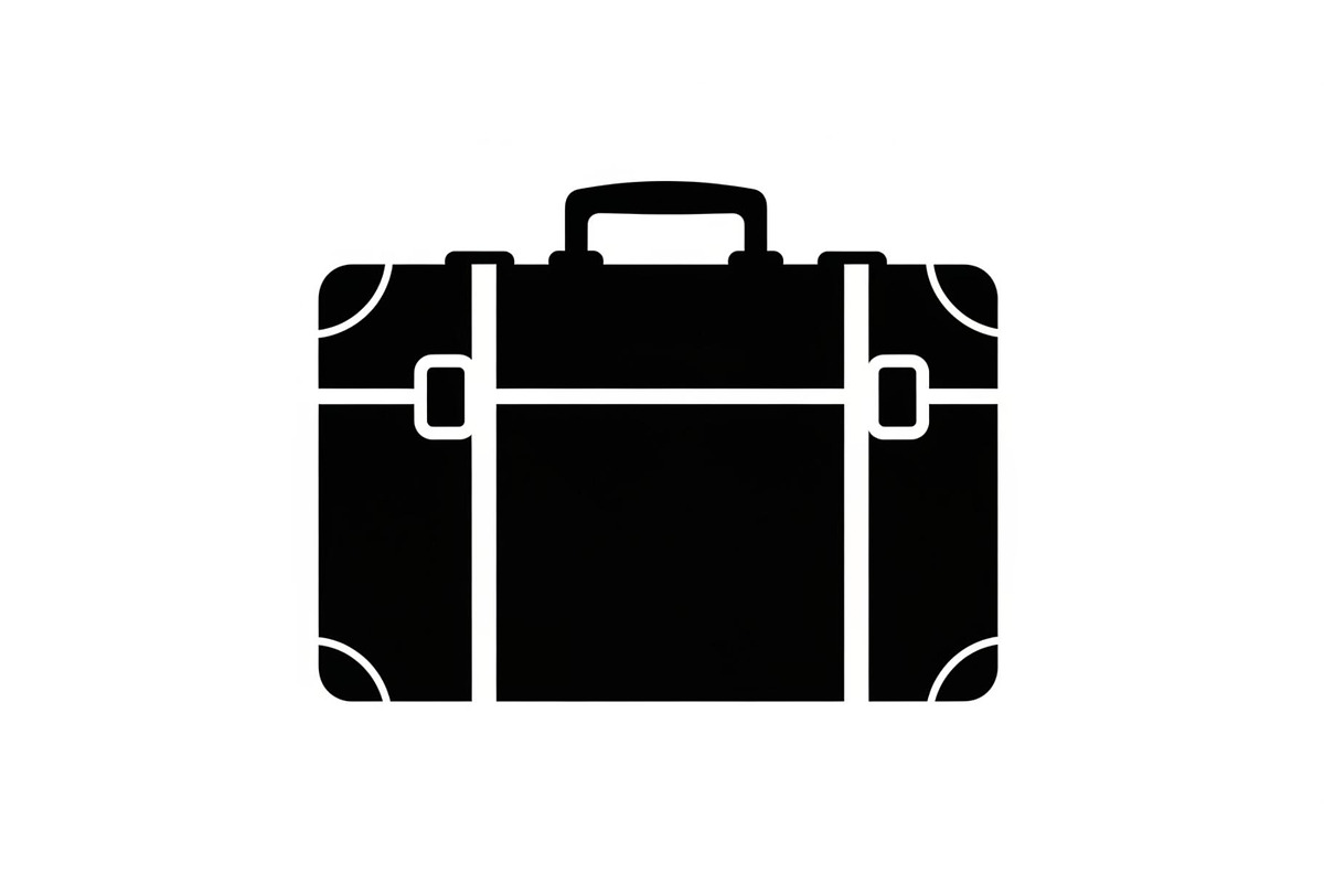 Vintage Suitcase Silhouette Bundle, an Illustration by Artivon (Photo 45 of 51)