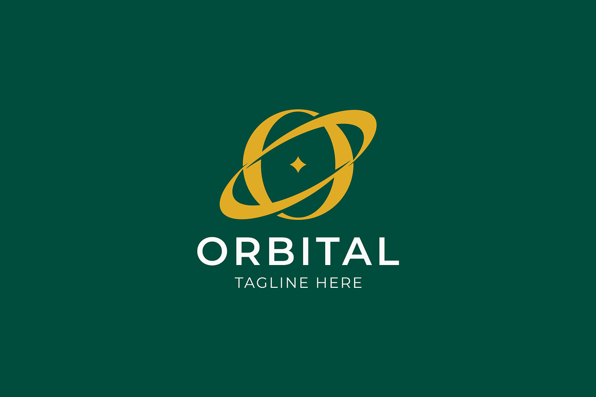 Abstract Letter O Logo Orbital, a Branding & Logo Template by Signatoro (Photo 2 of 3)