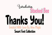 Stacked Bee, a Slab Serif Font by Wow Magic (Thumbnail 3 of 3)