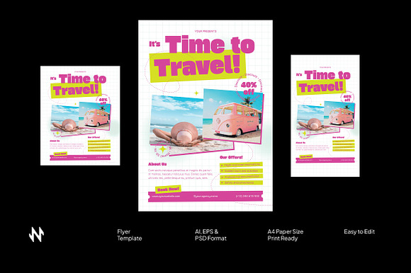 Travel Agency Flyer preview 5