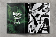 Shuher Brush Font, a Script Font by Artem Vorotnikov (Thumbnail 2 of 10)