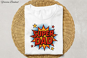 Super Dad PNG | Father's Day Graphic, an Object Graphic by Akrinity Digital (Thumbnail 2 of 4)
