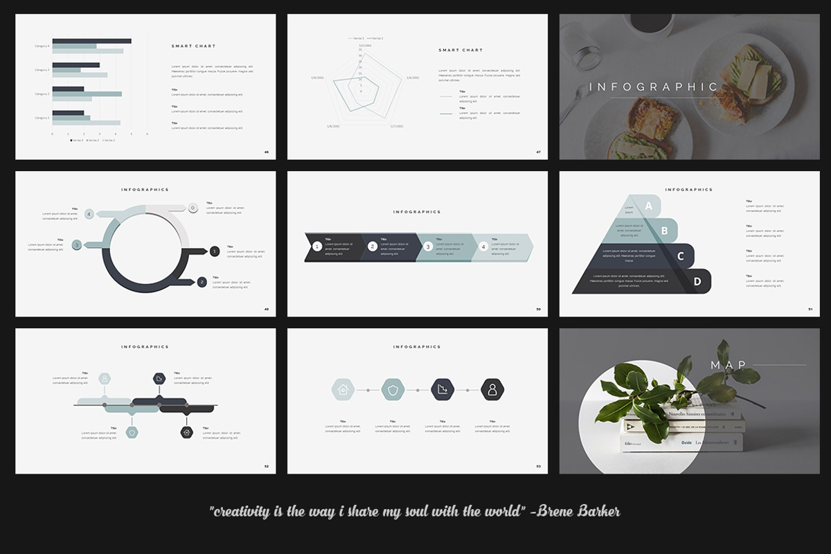 Clean - Creative PowerPoint Template, a Presentation Template by desvibes (Photo 7 of 10)