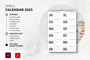 A3 2025 Printable Wall Calendar, a Stationery Template by MstArtwork (Thumbnail 5 of 7)