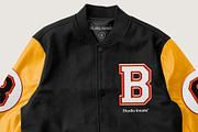 Letterman Jacket Mockup, a Hoody Mockup by Studio Innate (Thumbnail 2 of 4)