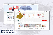 A Modern YouTube Christmas, a Social Media Template by hello next brand (Thumbnail 2 of 8)