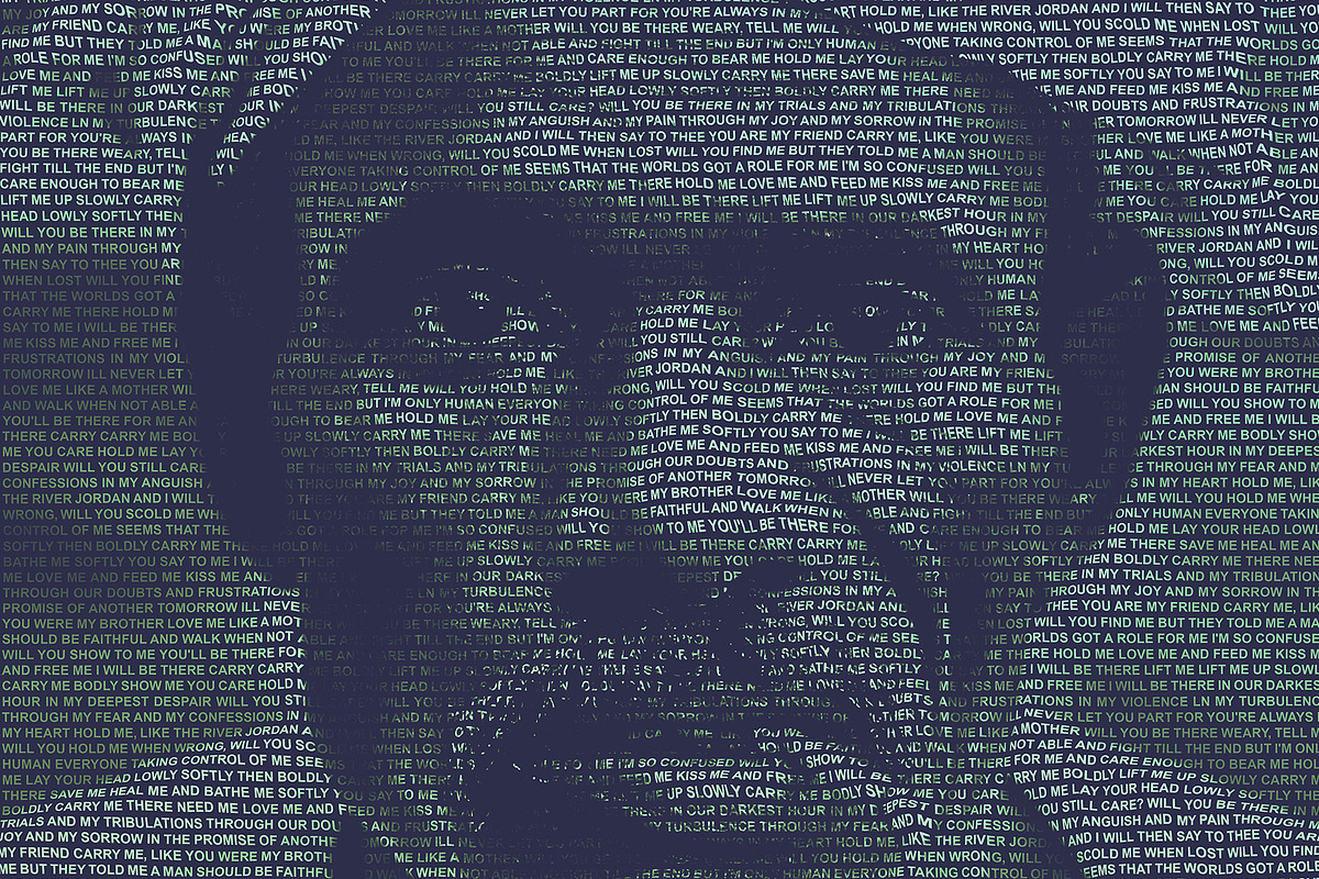 Text Portrait Photoshop Actions, an Action Add-On by Marvel (Photo 3 of 5)