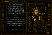 Nebulan Star Typeface, a Sans Serif Font by alit design (Thumbnail 12 of 17)