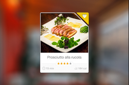Food Widget