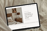 Interior Designer Website Template, a Squarespace Template by Candor Templates (Thumbnail 9 of 21)