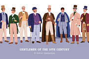Retro, vintage fashion gentlemen set, a Person Illustration by Good Studio (Thumbnail 1 of 4)