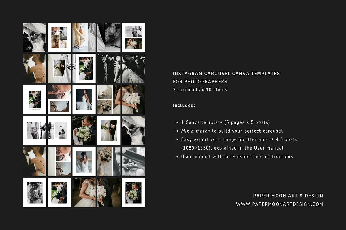 Instagram Carousel Canva Bundle 01, a Social Media Template by DESIGN BY nube (Photo 10 of 26)