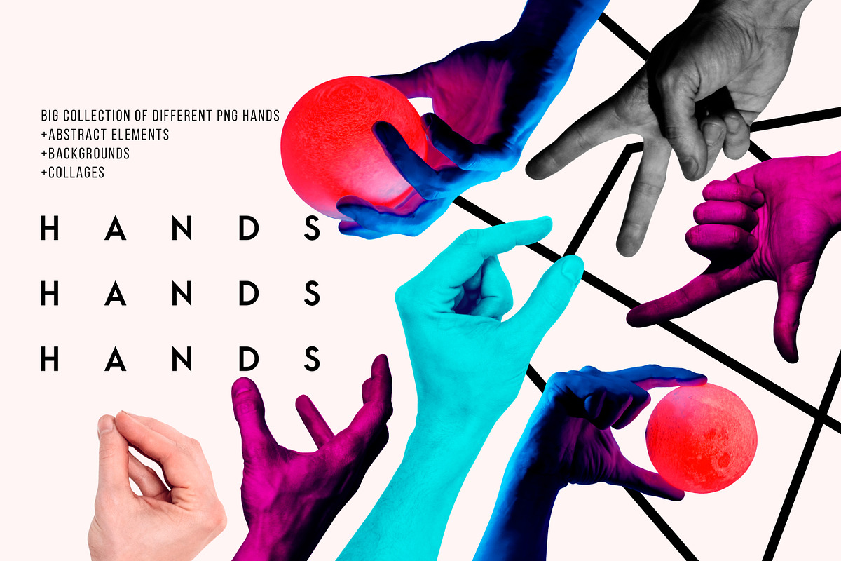 Hands, Hands, Hands, an Object Graphic by KAT (Photo 1 of 10)