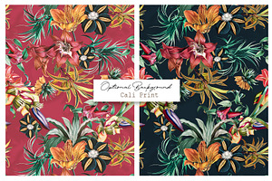 Cali Seamless Pattern