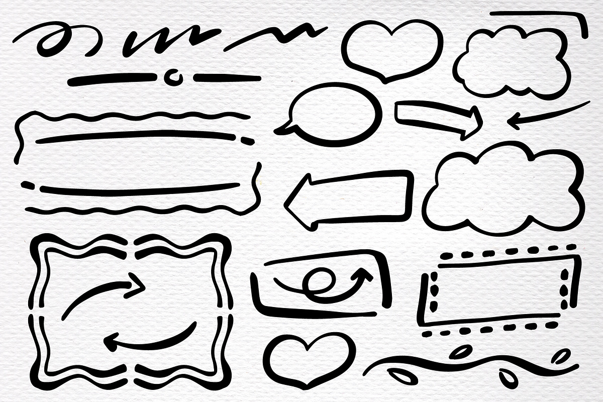 Cute Brushpen Handwritten Font, a Sans Serif Font by RabbitAndPencil (Photo 7 of 9)