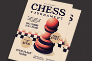 Chess Tournament Event Flyer, a Flyer Template by Guuver (Thumbnail 2 of 3)