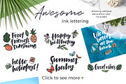 Summer fun - ink design creator, an Object Graphic by Beauty Drops (Thumbnail 4 of 9)