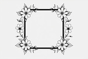 Elegant Floral Frame Bundle, an Illustration by jahid234 (Thumbnail 5 of 9)