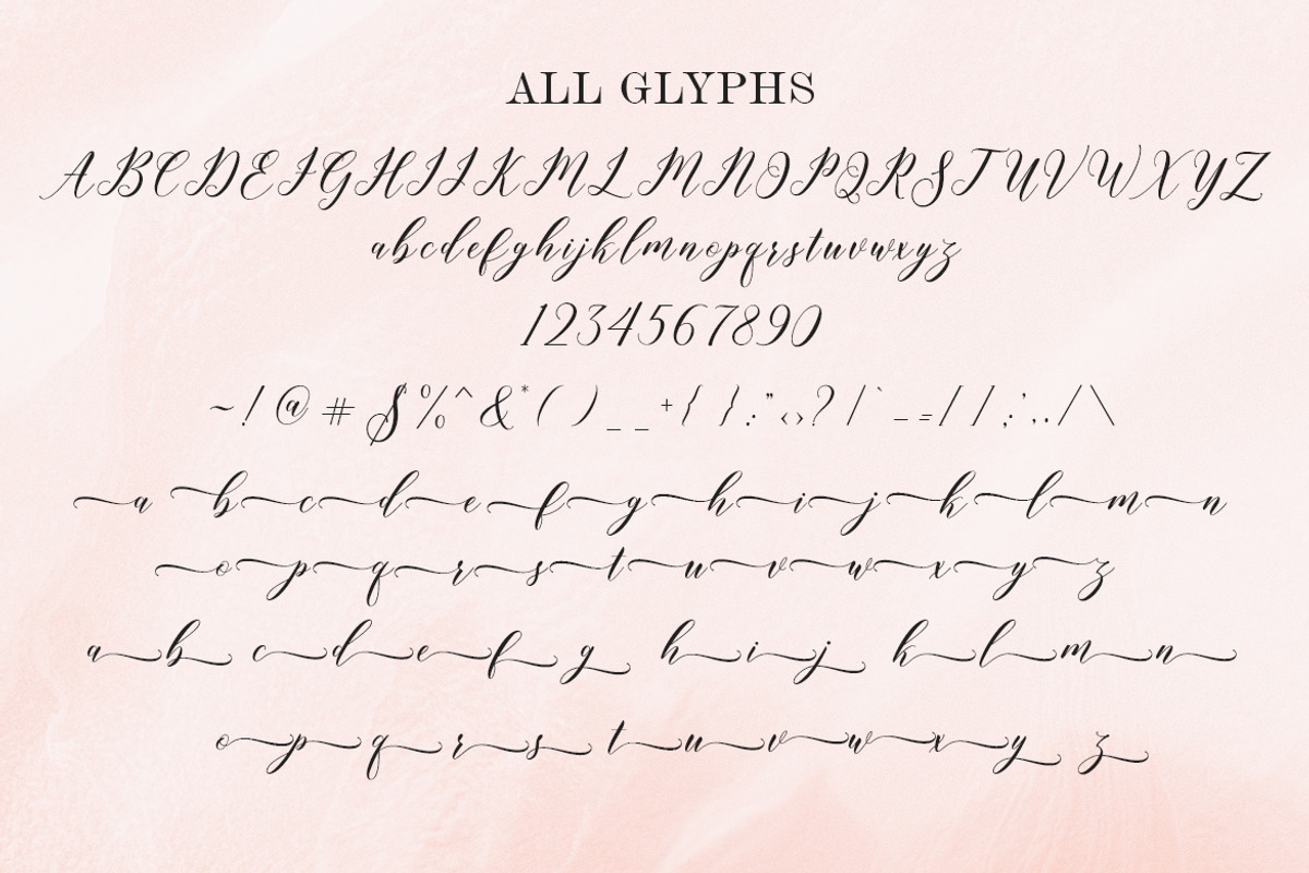 Kembali Script, a Script Font by Amarlettering (Photo 5 of 6)