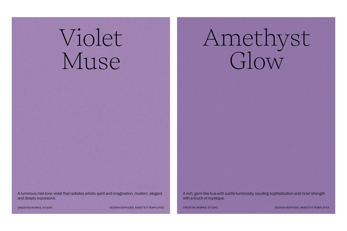 6 Fresh Purple Grain Backgrounds, a Texture Graphic by CREATIVE WORKS. (Photo 3 of 5)