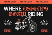 Exodus Blackletter Display Font, a Blackletter Font by timelesstype.co (Thumbnail 6 of 10)
