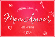 Mon Amour Font Duo, a Script Font by Ivan Rosenberg (Thumbnail 1 of 12)