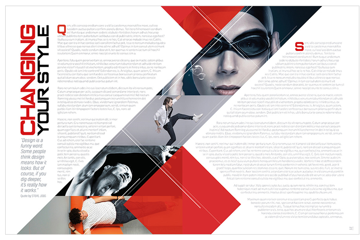 Magazine Template InDesign 15, a Magazine Template by Love Graphic Design (Photo 19 of 20)