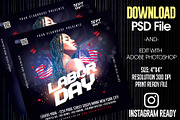 Labor Day Flyer, a Templates & Theme by MithilaCreation (Thumbnail 2 of 6)