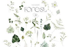 Forest - A Wild Greenery Set