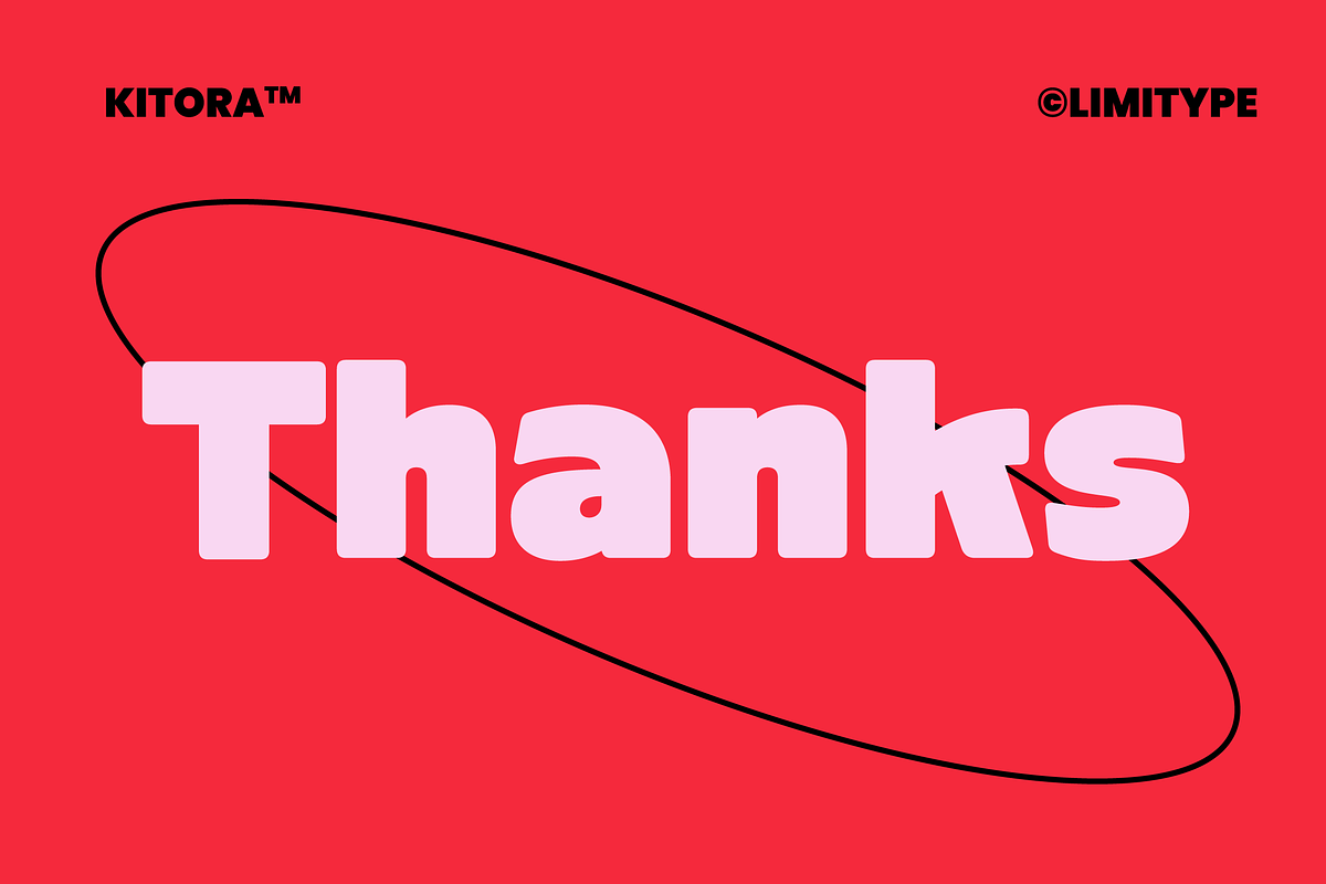 Kitora - Bold Font, a Sans Serif Font by limitype (Photo 11 of 11)