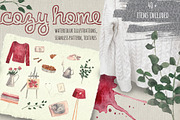 Cozy home. Watercolor collection, a Food Illustration by Scarlet Heath Art (Thumbnail 1 of 5)