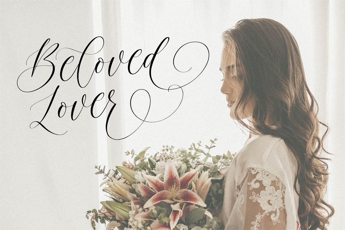 Felmora - Modern Calligraphy Font, a Script Font by Balpirick Studio (Photo 2 of 7)