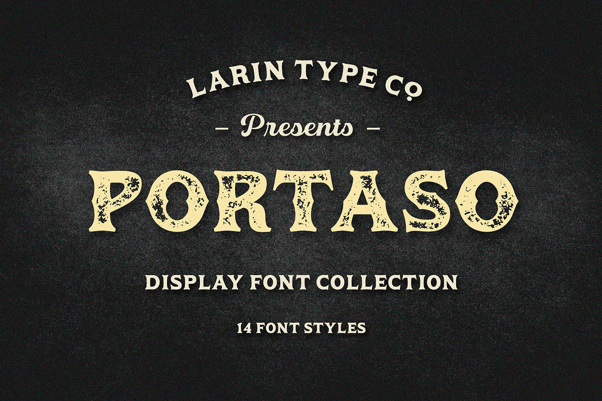 Portaso, a Serif Font by Larin Type Co. (Photo 1 of 12)