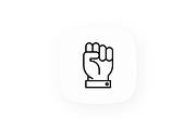 Elections & Voting 16 Thin Line Icon, an Outline Icon by Alex Blogoodf (Thumbnail 3 of 5)