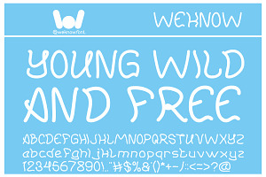 Young And Free Font