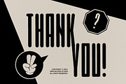 Sensetyphy, a Sans Serif Font by graphicook (Thumbnail 10 of 10)