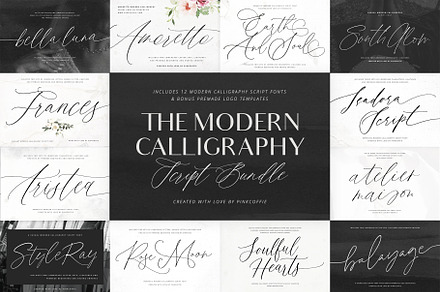 The Modern Calligraphy Script Bundle