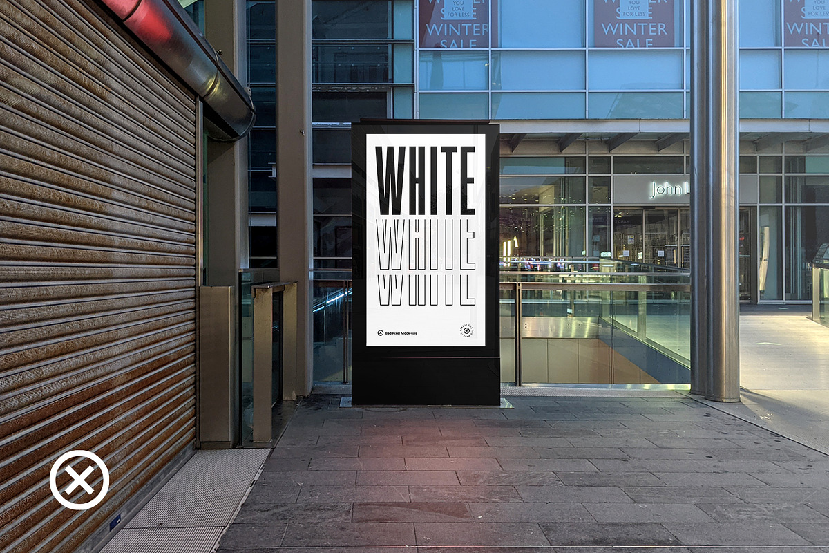 Street Digital Poster, a Print Template by Dead Pixel Mockups (Photo 2 of 4)