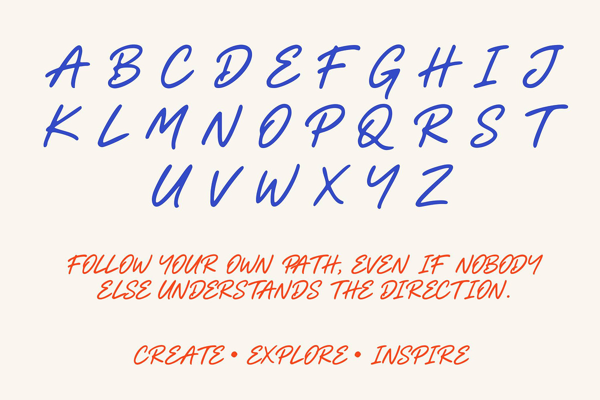 Longmile Font, a Handwritten Font by Madjack.font (Photo 2 of 12)