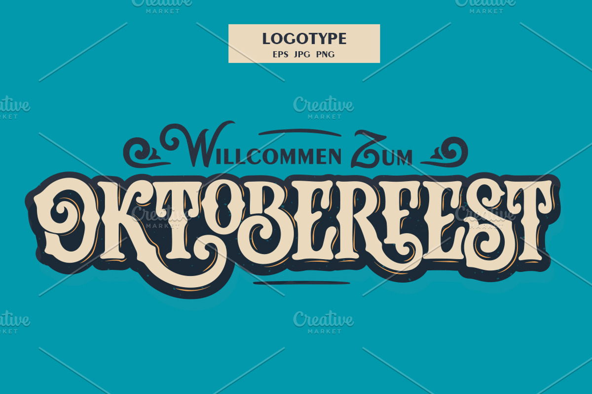OKTOBERFEST Logo, a Templates & Theme by Anna's Lettering (Photo 1 of 2)
