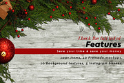 Christmas Scene Creator #4, a Product Mockup by relineo.mock-ups (Thumbnail 2 of 5)