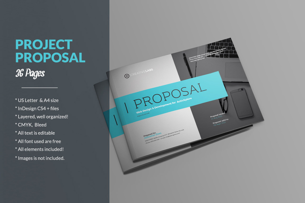 Proposal Bundle, a Brochure Template by Sabin (Photo 2 of 6)