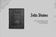Gothic Windows, an Object Graphic by Norse Moss (Thumbnail 6 of 6)