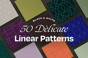 50 Elegant Linear Patterns | B&W, a Pattern Graphic by Artec Maison (Thumbnail 1 of 18)