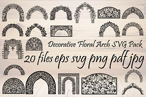 Vintage Ornamental Arch Frame Vector, a Decorative Illustration by Designer_Momina