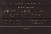 Rough Hearts, a Script Font by Nathatype (Thumbnail 11 of 11)