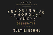 Gasolyn Font Family + Extras, a Sans Serif Font by Craft Supply Co. (Thumbnail 6 of 9)