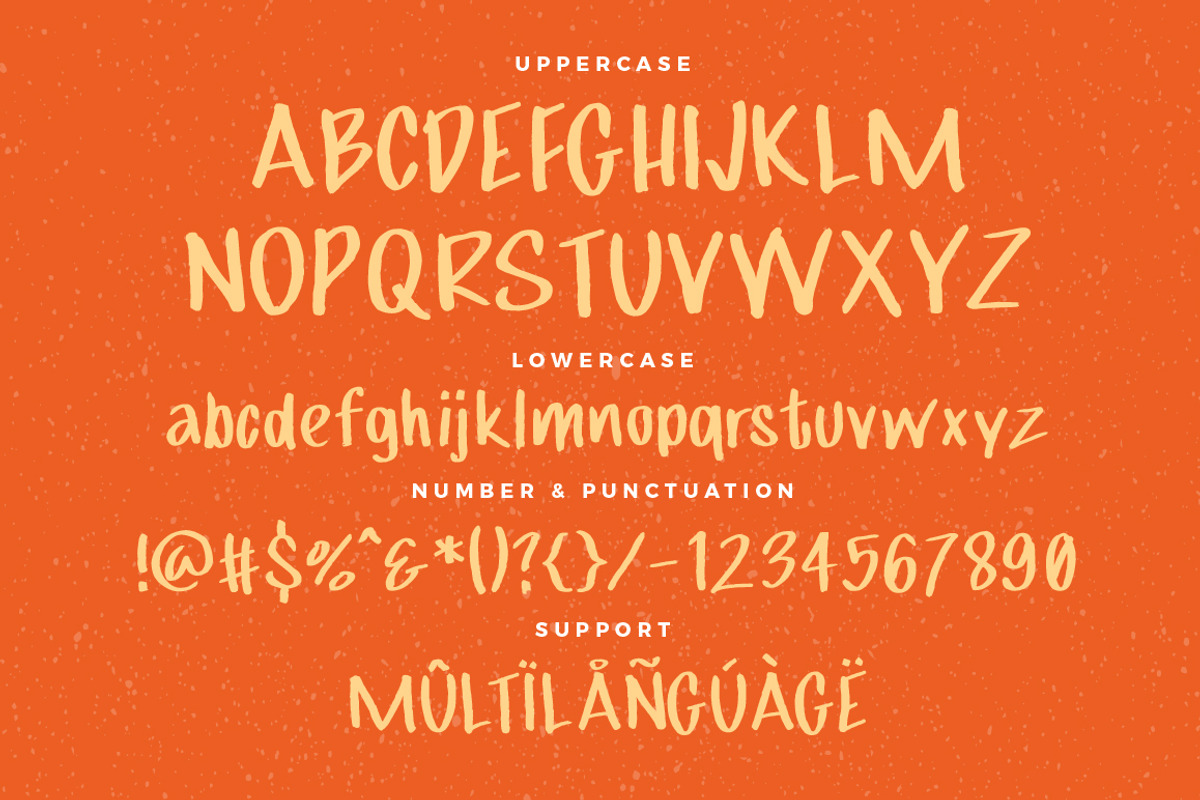 Hypeskool Typeface preview 3